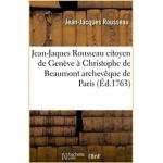 Jean-Jaques Rousseau citoyen de Geneve a Christ. ROUSSEAU-J-J.
