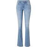 Blaue Bestickte Diesel Jeans mit Stickerei mit Reißverschluss aus Denim für Damen 