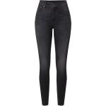 Schwarze Bestickte G-Star 3301 Jeans mit Stickerei Raw aus Denim für Damen Größe XXL 