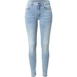 Blaue Bestickte G-Star 3301 Jeans mit Stickerei Raw aus Denim für Damen Größe XL 