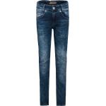 Reduzierte Blaue Blue Effect Slim Jeans für Kinder aus Denim Größe 152 