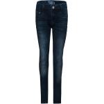 Dunkelblaue Blue Effect Slim Jeans für Kinder aus Denim Größe 158 