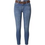 Reduzierte Blaue Sublevel 5-Pocket Jeans mit Reißverschluss aus Denim für Damen Größe XXL Große Größen Weite 27, Länge 28 