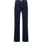 Reduzierte Blaue Unifarbene WRANGLER Texas 5-Pocket Jeans mit Reißverschluss aus Denim für Herren 