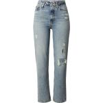 Reduzierte Blaue Tommy Hilfiger Ripped Jeans & Zerrissene Jeans mit Reißverschluss aus Denim für Damen Größe XXL Große Größen 