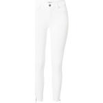 Weiße Bestickte ONLY Jeans mit Stickerei mit Reißverschluss aus Denim für Damen Größe XXL Weite 25 