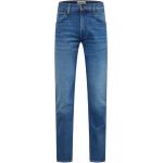 Reduzierte Blaue Bestickte WRANGLER Greensboro Jeans mit Stickerei mit Reißverschluss aus Denim für Herren 