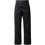 Reduzierte Schwarze Bestickte Loose Fit G-Star Raw Jeans mit Stickerei Raw mit Reißverschluss aus Denim für Damen 