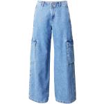 Reduzierte Blaue Bestickte Loose Fit LEVI'S Hüftjeans & Low Waist Jeans mit Reißverschluss aus Denim für Damen 