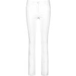 Reduzierte Weiße Bestickte Gerry Weber Jeans mit Stickerei mit Reißverschluss aus Denim für Damen Große Größen Weite 30 