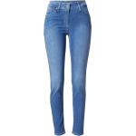 Reduzierte Blaue Bestickte Gerry Weber Bio Jeans mit Stickerei mit Reißverschluss aus Denim für Damen Weite 32 