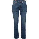 Reduzierte Blaue Bestickte LEVI'S 511 Slim Fit Jeans mit Reißverschluss aus Denim für Herren 
