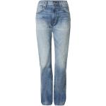 Reduzierte Hellblaue Unifarbene LEVI'S Jeans mit Stickerei mit Reißverschluss aus Denim für Herren 