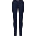Reduzierte Dunkelblaue Bestickte MAVI Jeans mit Stickerei mit Reißverschluss aus Denim für Damen 