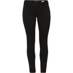 Reduzierte Schwarze Bestickte MAVI Jeans mit Stickerei mit Reißverschluss aus Denim für Damen Größe XL 