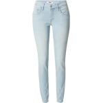 Reduzierte Hellblaue Bestickte MAVI Jeans mit Stickerei mit Reißverschluss aus Denim für Damen Größe XL 