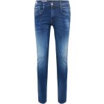 Reduzierte Blaue Bestickte Replay Jeans mit Stickerei mit Reißverschluss aus Denim für Herren Größe XXL 