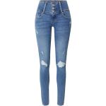 Blaue ONLY Anemone Ripped Jeans & Zerrissene Jeans aus Denim für Damen 