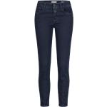 Dunkelblaue CLOSED Baker Bio Slim Fit Jeans mit Reißverschluss aus Baumwollmischung für Damen Größe XXL 