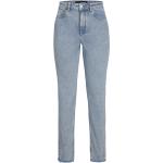 Reduzierte Braune JJXX Slim Fit Jeans mit Reißverschluss aus Denim für Damen Größe XXL 
