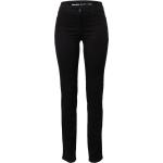 Reduzierte Schwarze Unifarbene Gerry Weber Best4me Bio Ankle-Jeans mit Reißverschluss aus Denim für Damen Größe XXL Weite 27, Länge 28 