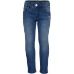 Reduzierte Blaue Blue Seven Slim Jeans für Kinder aus Denim für Mädchen Größe 110 