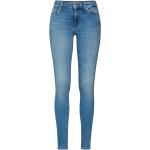 Blaue ONLY Carmen Ankle-Jeans mit Reißverschluss aus Denim für Damen Größe XXL 