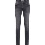 Reduzierte Graue Bestickte Brax Chuck Slim Fit Jeans mit Reißverschluss aus Denim für Herren Große Größen 