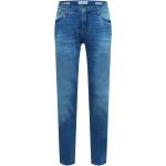 Reduzierte Blaue Brax Chuck Slim Fit Jeans mit Reißverschluss aus Denim für Herren Große Größen 