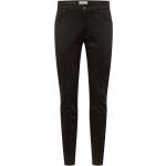 Reduzierte Schwarze Bestickte Brax Chuck Slim Fit Jeans mit Reißverschluss aus Denim für Herren Größe XXL Große Größen 