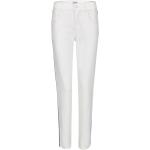 Reduzierte Weiße Angels Jeans Cici Damenjeans mit Galonstreifen Größe XS Weite 34, Länge 30 
