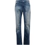 Reduzierte Blaue Camp David 5-Pocket Jeans mit Reißverschluss aus Denim für Herren Größe XXL Große Größen 