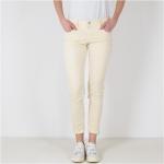 Reduzierte Beige Buena Vista Italy 7/8 Jeans & Ankle-Jeans mit Strass mit Reißverschluss aus Twill für Damen Größe XS 