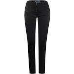 Reduzierte Schwarze Loose Fit CECIL Scarlett Slim Fit Jeans aus Denim für Damen Größe XS Weite 26, Länge 32 