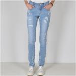 Reduzierte Blaue Buena Vista Stretch-Jeans mit Nieten aus Denim für Damen Größe M 