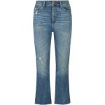 Reduzierte DL1961 Nachhaltige Bootcut Jeans mit Fransen mit Reißverschluss aus Baumwolle maschinenwaschbar für Damen 