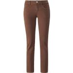 Reduzierte Braune MAC Jeans Dream Slim Fit Jeans aus Baumwolle maschinenwaschbar für Damen Größe XS 