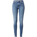 Blaue Bestickte Tommy Hilfiger Harlem Jeans mit Stickerei mit Reißverschluss aus Denim für Damen 