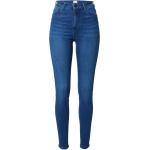 Blaue Mustang Nachhaltige 5-Pocket Jeans mit Reißverschluss aus Denim für Damen Große Größen 