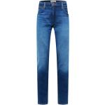 Reduzierte Blaue Bestickte WRANGLER Greensboro Jeans mit Stickerei mit Reißverschluss aus Denim für Herren Größe XXL 