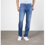 Reduzierte Blaue MAC Jeans Arne Stretch-Jeans mit Reißverschluss aus Denim für Herren Größe XXL Weite 38, Länge 30 
