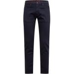 Marineblaue Bestickte HUGO BOSS HUGO 708 Slim Fit Jeans mit Reißverschluss aus Denim für Herren Größe XXL 