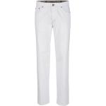Weiße Babista 5-Pocket Jeans mit Reißverschluss aus Kunstfaser für Herren Größe XL 