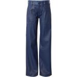 Reduzierte Dunkelblaue Bestickte Loose Fit G-Star Raw Jeans mit Stickerei Raw mit Reißverschluss aus Denim für Damen 
