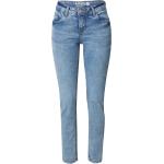 Hellblaue Sublevel 5-Pocket Jeans mit Reißverschluss aus Denim für Damen Größe XS Große Größen 