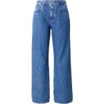 Reduzierte Blaue Loose Fit Tommy Hilfiger Ankle-Jeans mit Reißverschluss aus Denim für Damen 
