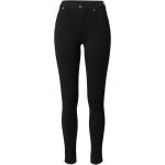 Schwarze Dr Denim Ankle-Jeans mit Reißverschluss aus Denim für Damen Weite 30 