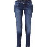 Reduzierte Blaue MAVI Lindy Skinny Jeans mit Reißverschluss aus Denim für Damen Größe XL 