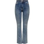 Reduzierte Blaue ONLY Mila 5-Pocket Jeans aus Denim für Damen 