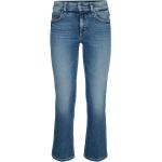 Reduzierte Blaue Unifarbene CAMBIO Nachhaltige Straight Leg Jeans mit Reißverschluss aus Kunstfaser für Damen Größe XS 